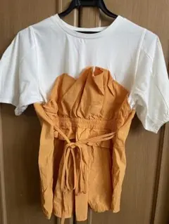 AZUL アズール　Tシャツ 白オレンジのサムネイル