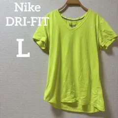⭐️早い者勝ち⭐️Nike DRI-FIT 【L】 蛍光イエロー Tシャツ
