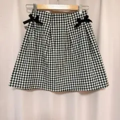エブリン ミニスカート ギンガムチェック