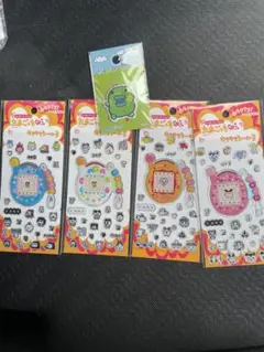 たまごっち　キラキラシール3 4種類　くちぱっち　ワッペン