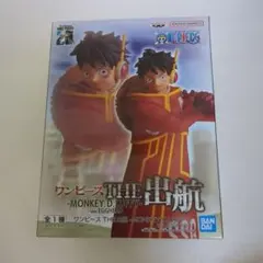 【新品未使用未開封】ワンピースTHE出航ルフィEGGHEADフィギュア