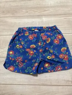 petit main 花柄ハーフパンツ 130cm