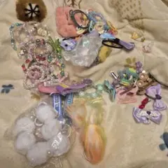 キッズ アクセサリー、キーホルダー ランダム