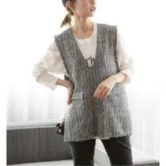 journal standard relume ツイードフリンジベスト