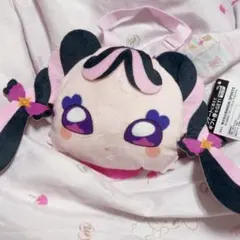 キミとアイドルプリキュア♪ ストラップ付き顔型ぬいぐるみポーチ メロロン