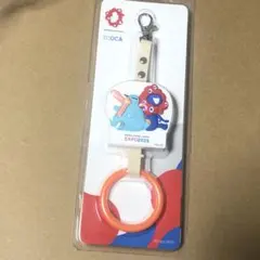 万博 ミャクミャク ICOCA カモノハシのイコちゃん 吊り革キーホルダー