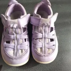 IFME 紫 サンダル 18cm