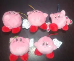新品　星のカービィ マスコットぬいぐるみ3 コンプリート5種セット