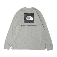 THE NORTH FACE バックスクエアロゴロンT ミックスグレー