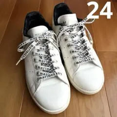 アディダス adidasスタンスミス マリメッコ コラボ 24㎝