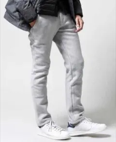 M/ウインドストッパー/ナノユニバース×チャンピオン別注/スウェットパンツ/グレ