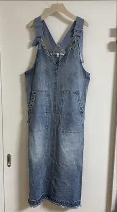 デニムワンピース ロングワンピース