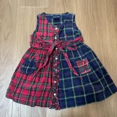 Ralph Lauren チェック柄ワンピース 18M