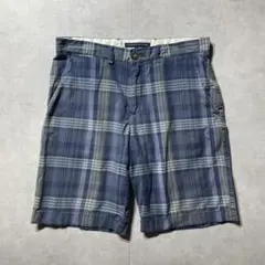 トミーヒルフィガー　ハーフパンツ　チェックパンツ　シティボーイ　ショーツ