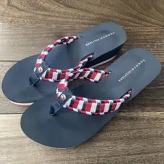 ✨TOMMY HILFIGER✨ヒール　サンダル　23センチのサムネイル