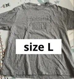 Champion Helsinki Tシャツ Lサイズ グレー