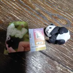 ぎゅっ！　パンダ　ガチャガチャ
