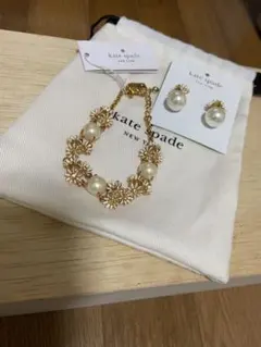 値下げsale【極美品】ケイトスペード ディスコ パンジーブレスレット 