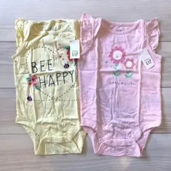 【新品】babygap ロンパース 2枚組 80