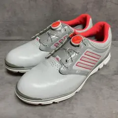 【アディダス】（24.5）ゴルフシューズ アディスターボア グレー