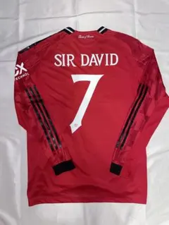 ベッカム　マンチェスターU25/26HOMEユニフォーム　正規品　記念モデル