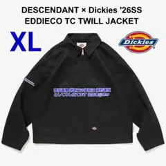 DESCENDANT Dickies TC TWILL JACKET XL 黒のサムネイル