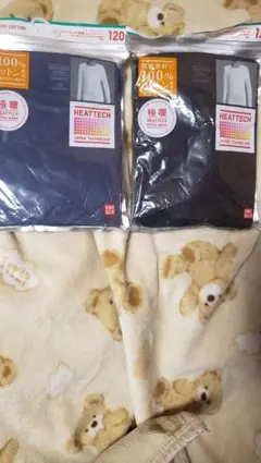 今だけ価格新品ユニクロ極暖HEATTECH 120 2枚セット120