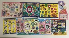 たまごっち　ジャンボシールダス 7種セット＋ステッカー