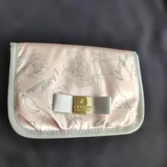 LANVIN ローズ柄 ティッシュ＆マスクケースポーチのサムネイル