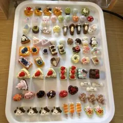 スクイーズ ドーナツ スクイーズ ミニチュア デコ ケース付き 36個 スクイーズ ドーナツ スクイーズ ミニチュア デコ ケース付き 36個