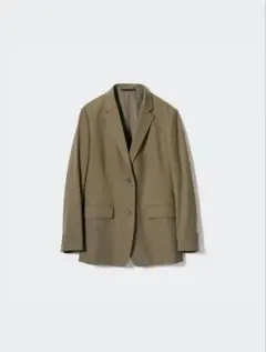 UNIQLO テーラードジャケット＆タックワイドパンツ　セットアップ