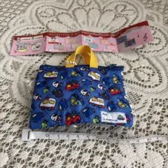 サンリオキャラクター レトロレッスンバッグミニキーホルダー