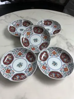 J-9 皿 4点 錦手 色絵 窓絵 和食器 骨董 レトロ 伊万里 J-9 皿 4点 錦手 色絵 窓絵 和食器 骨董 レトロ 伊万里 - メルカリ