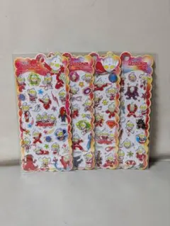 ★ウルトラマン★ ぷっくりシール【4種セット】★コンプリート★