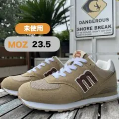 【moz 】モズ　SWEDEN スニーカー 23.5cm メッシュ＆スエードのサムネイル