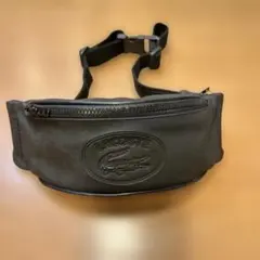 LACOSTE ウエストバッグ　ボディバッグ ブラック