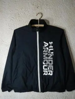 o8338　アンダー　アーマー　ジップ　ジャケット　ウィンドブレーカー　裏地あり