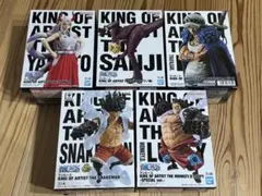 ワンピース ルフィ　ヤマト　サンジ　未開封　箱小傷　フィギュアセット 4体