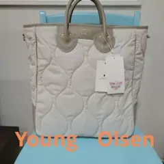 ★別注YOUNG & OLSEN キルティング トートバッグ新品未使用のサムネイル