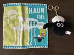 ひつじのショーン・Shaun the Sheep・コットン100%・ハンドタオル