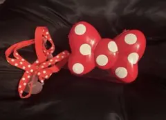 赤い水玉ミニーポップコーンバケット