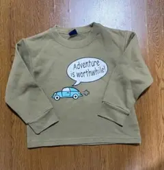 Carter's 100cm車イラストスウェットシャツ トップス 長袖トレーナー