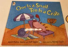 One Is a Snail Ten Is a Crab英語絵本　CD付き