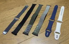 アップルウォッチ バンド 6本 38mm 40mm 41mm対応 充電器付