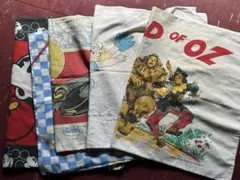 537.WiZARA of OZ ビンテージ ピローケース 5枚セットのサムネイル