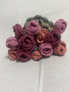 ブーケブランケット　ハンドメイド