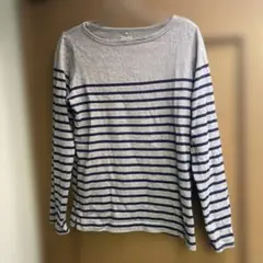 無印良品　ボーダートップス　Mサイズ