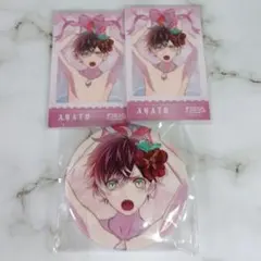 ディアラバ　逆巻アヤト　MILLENNIUM BEACH　缶バッジ　ポラカ