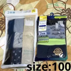 新品 ☆ 男の子 ☆ パンツ ☆ ボクサーブリーフ ☆ 5枚セット ☆ 100