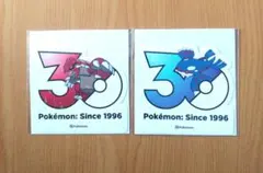 韓国限定 ポケモン 30周年記念 ステッカー 2種セット グラードン